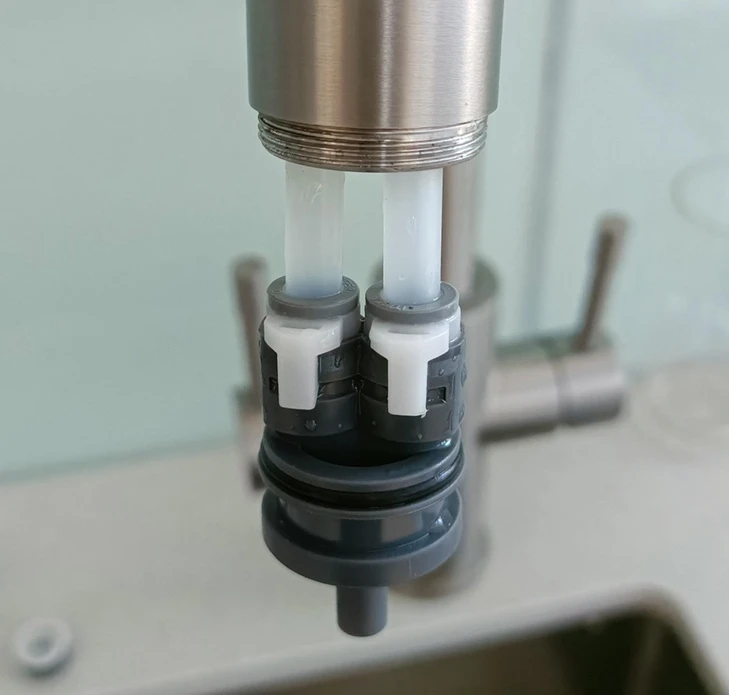 6-in-1 digital faucet inner waterway design 6-in-1 digital faucet inner waterway design